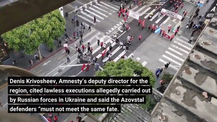 Interrogation uncertainty for surrendering Mariupol troops