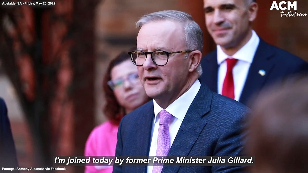 Saved by the bell: Anthony Albanese interrupted by school bell for a second time on election trail | May 20, 2022 | Canberra Times