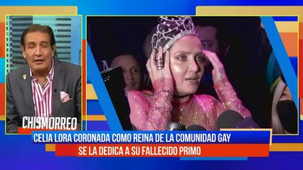 Celia Lora coronada por la comunidad 'LGBT'