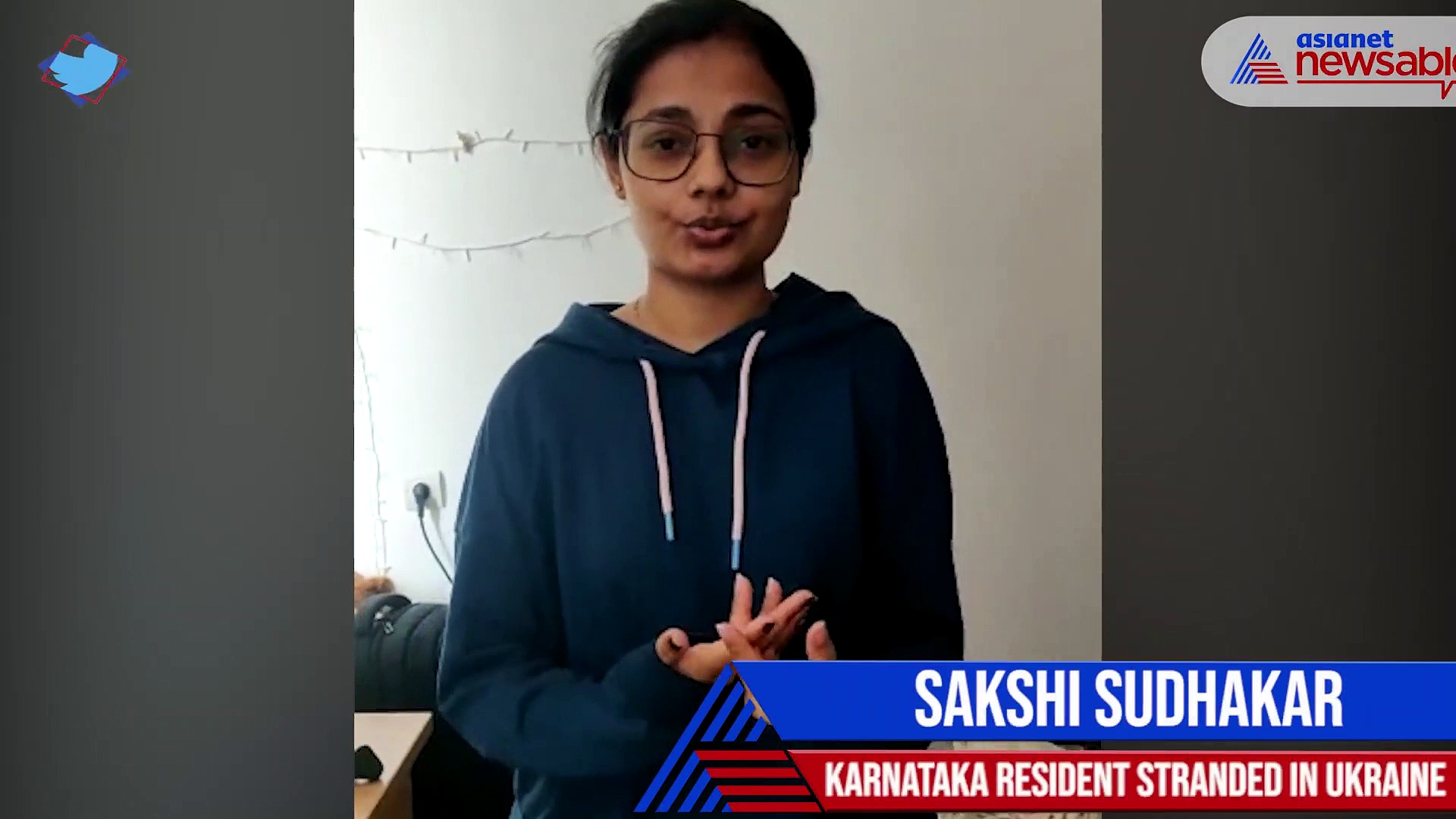 Karnataka student Sakshi stuck in Ukraine's Mykolaiv with 300 Indians, says no food, water from 3 days