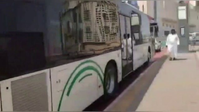 Journey on New Local Bus Service in Mecca | Travelling from Haram Pak to Hermain Station of Mecca