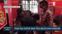 Tidak Mau Diatur Anak Tega Bacok Ayah Kandung