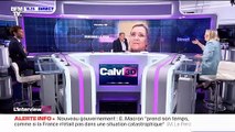 Accrochage hier soir en Marine Le Pen et Yves Calvi, alors que le journaliste lui reproche son 