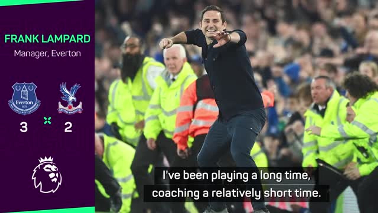 Lampard can't hide his delight as Everton secure Premier League safety