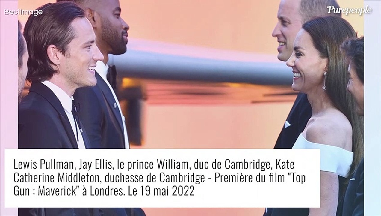 Kate Middleton divine et glamour sur tapis roug...