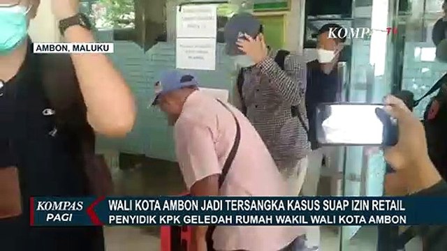 Terima Suap Rp 500 Juta, Wali Kota Ambon Richard Louhenapessy Ditahan KPK!