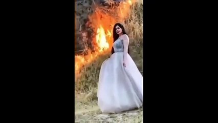 TikTok videosu çekmek için ormanı yaktı