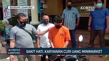 Sakit Hati, Karyawan Curi Uang Minimarket