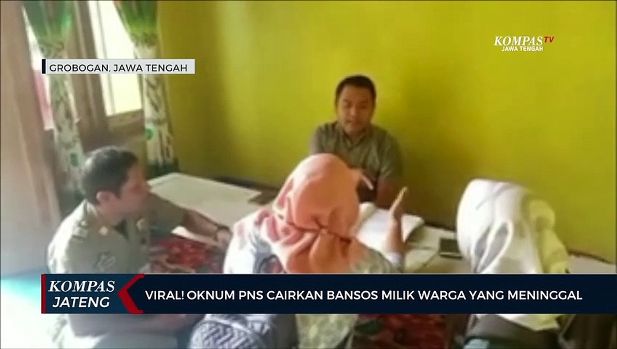 Viral! PNS Cairkan Bansos Milik Warga Yang Meninggal