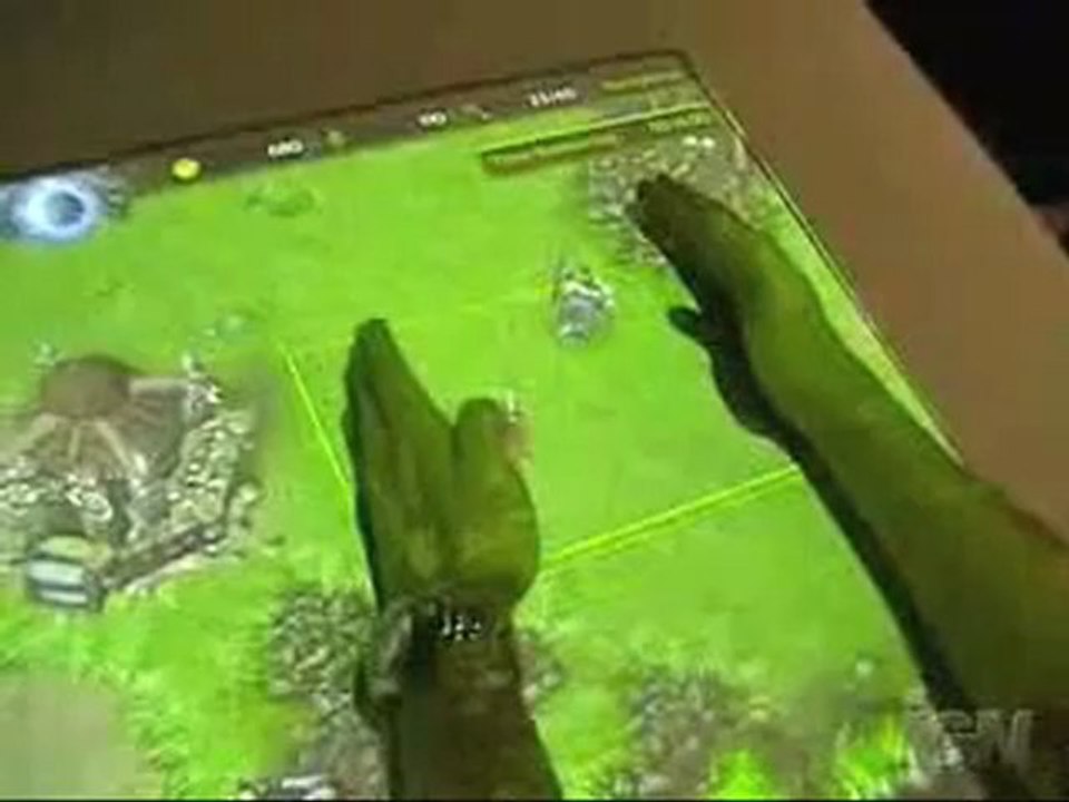 WarCraft III Game Table Prototype