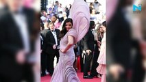 Cannes 2022: Aishwarya Rai Bachchan glitters in a pastel-pink gown