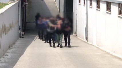 Suç örgütü soruşturmasında 13 zanlı tutuklandı