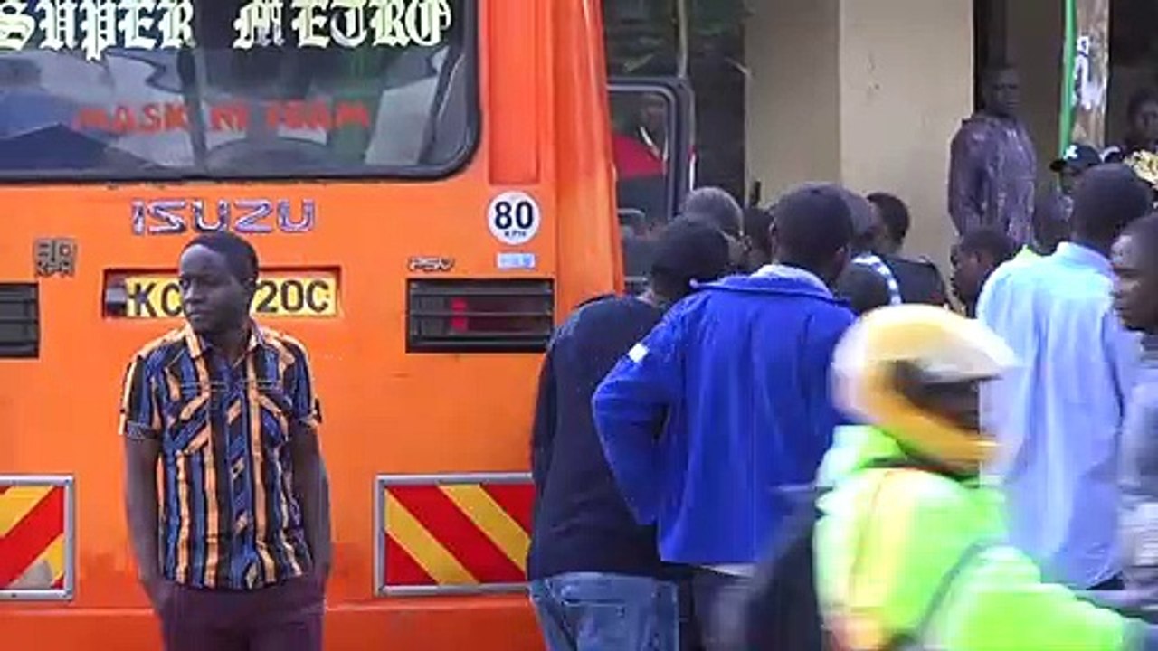 Matatus along Waiyaki Way downed their tools in protest over lack of stages