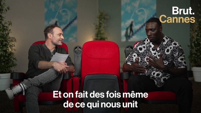 Omar Sy discute avec Augustin Trapenard