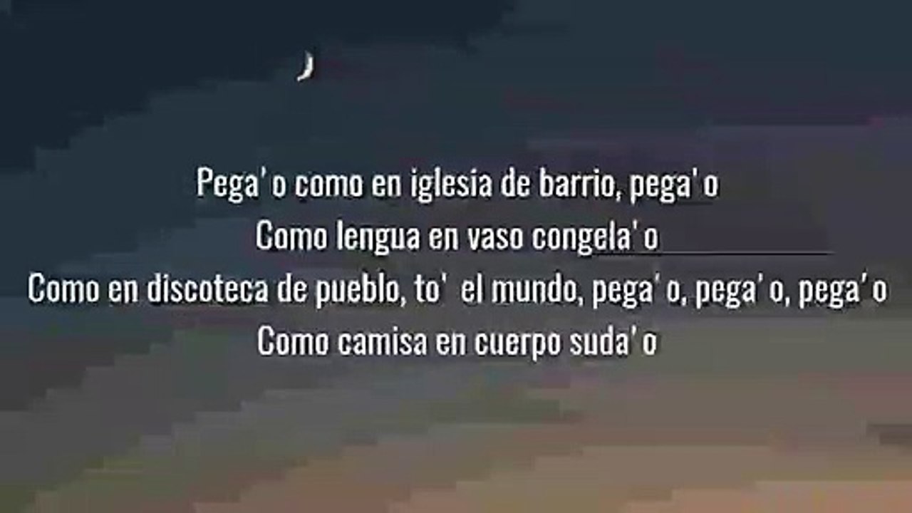 Camilo - Pegao (Letra-Lyrics)