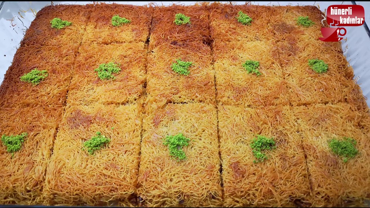 Çıtır Çıtır Kadayıf Tatlısı Nasıl Yapılır ❌ KADAYIF Tatlısı Tarifi