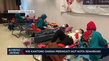100 Kantong Darah di Peringati HUT Kota Semarang