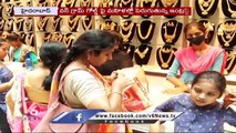 Public Shows Interest On One Gram Gold Jewellery Collections _ Hyderabad _ V6 News