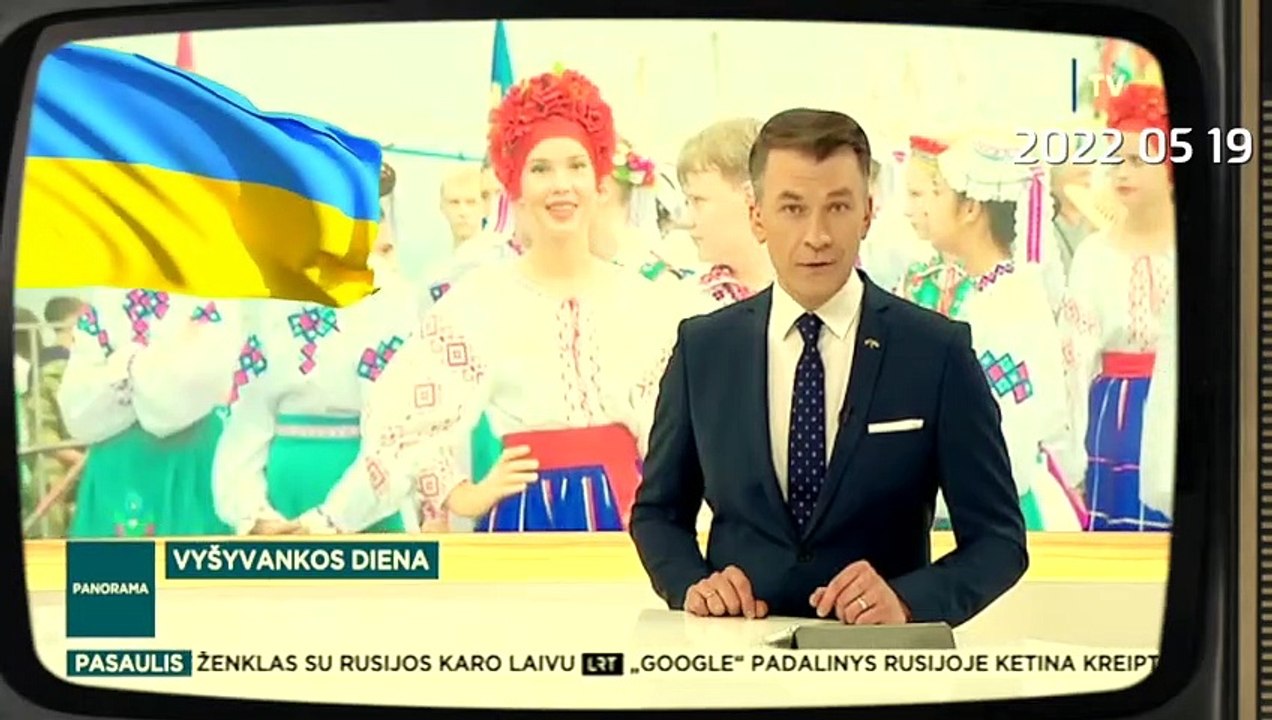 Švenčiant visuotinę Lietuvos ir Ukrainos šventę Vyšyvanką, vyšyvankomis buvo papuošti Lietuvos naujagimiai ir rusų minų ieškantis Patronas