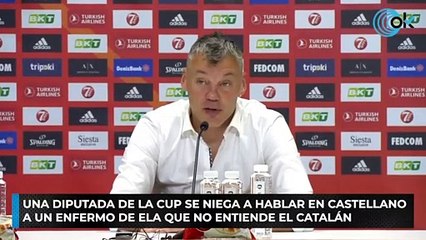 El explosivo discurso de Jasikevicius tras perder contra el Madrid
