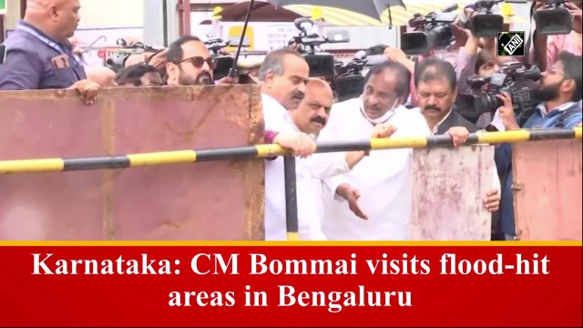 Karnataka: CM Bommai visits flood-hit areas in Bengaluru