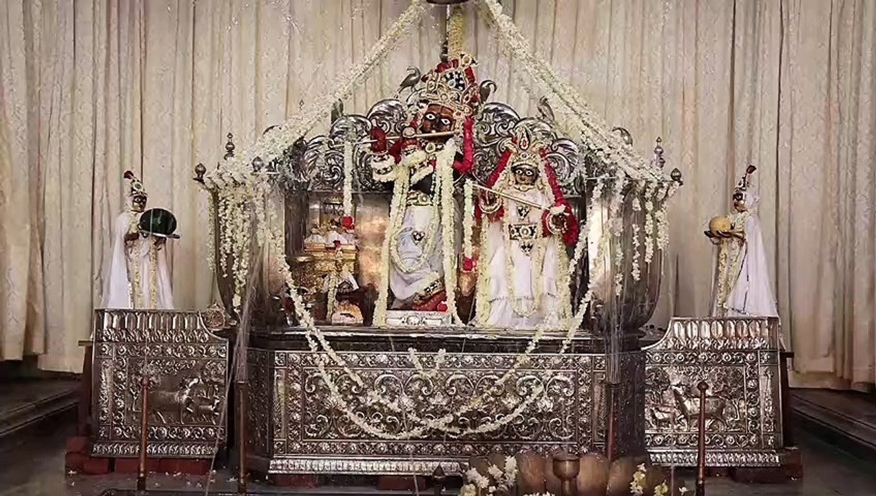 गोविंददेवजी ने किया 15 मिनट जलविहार... देखिए Video