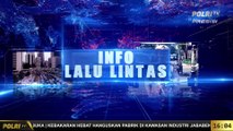 PRESISI UPDATE 16.00 WIB : Pantauan Arus Lalu Lintas di Kawasan Simpang Santa, Jakarta Selatan oleh Briptu Rian Anggota NTMC Polri