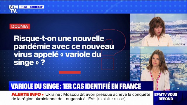 Variole du singe: risque-t-on une nouvelle pandémie ? BFMTV répond à vos questions