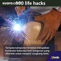 Beredar Video Modifikasi Helm, Warganet: 5 Menit Pake Langsung Sakit Kepala