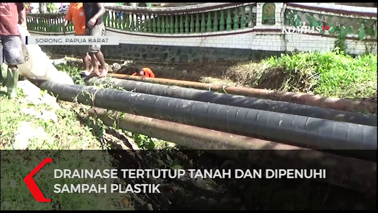 Dinas Lingkungan Hidup Sorong Akan Surati Balai SATKER PUPR Terkait Drainase Tak Layak