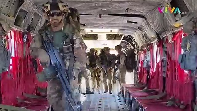 Prajurit Italia Kamuflase Jadi Rumput, Tembak Tentara Rusia