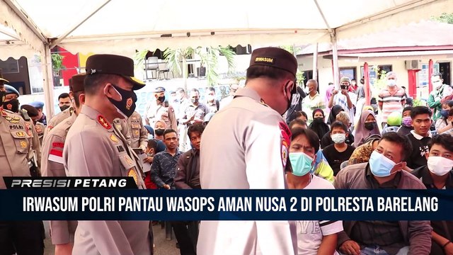 Kapolresta Barelang Terima Kunjungan Kerja Irwasum Polri Dalam Rangka Wasops Aman Nusa 2 di Polresta Barelang