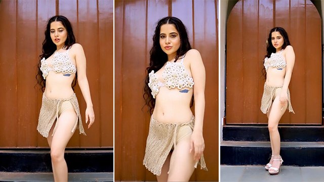 Urfi Javed Jute Skirt Look Viral, Tribal Look में दिया killer Pose |Boldsky