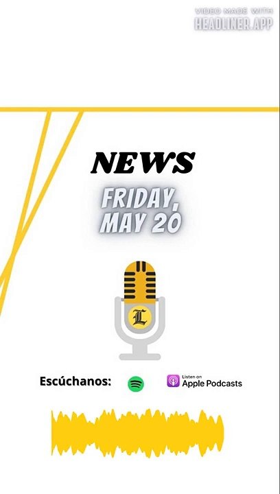News friday may 20
