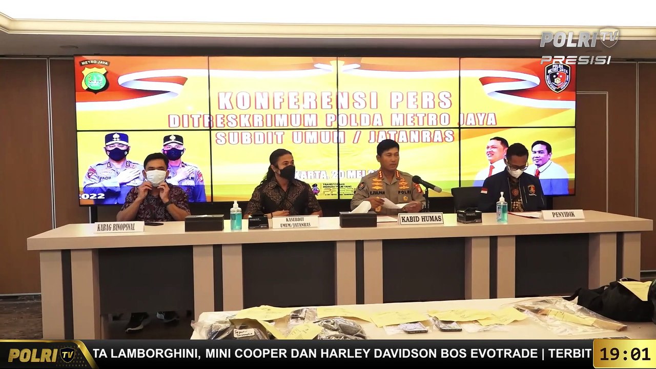 PRESISI UPDATE 19.00 WIB Ditkrimum Subdit Jatanras Polda Metro Jaya berhasil Ungkap Kasus Pembunuhan Berencana