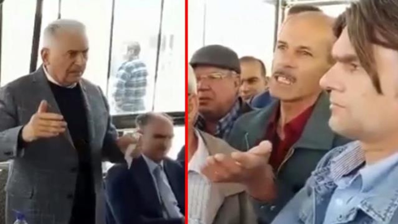 Konya'da vatandaştan Binali Yıldırım'a ekonomi...