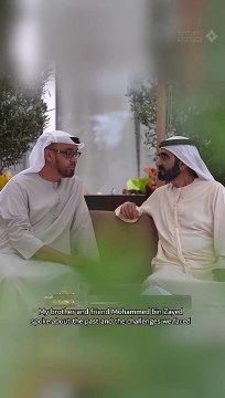Sheikh Mohammed pays tribute to UAE's President His Highness Sheikh Mohamed bin Zayed Al Nahyan