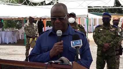 Défense : Téné Birahima Ouattara visite les sites militaires de San Pedro