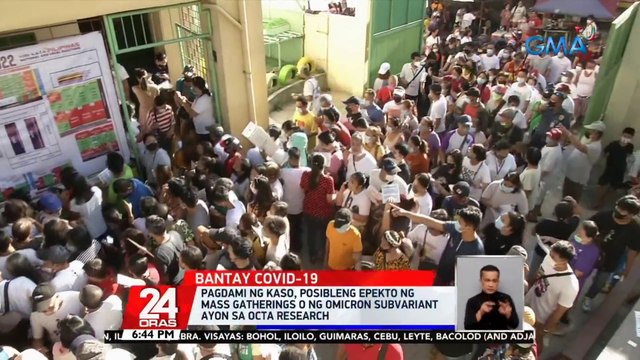 OCTA Research: bilang ng mga bagong kaso ng COVID-19 sa NCR, tumaas ng 19% | 24 Oras