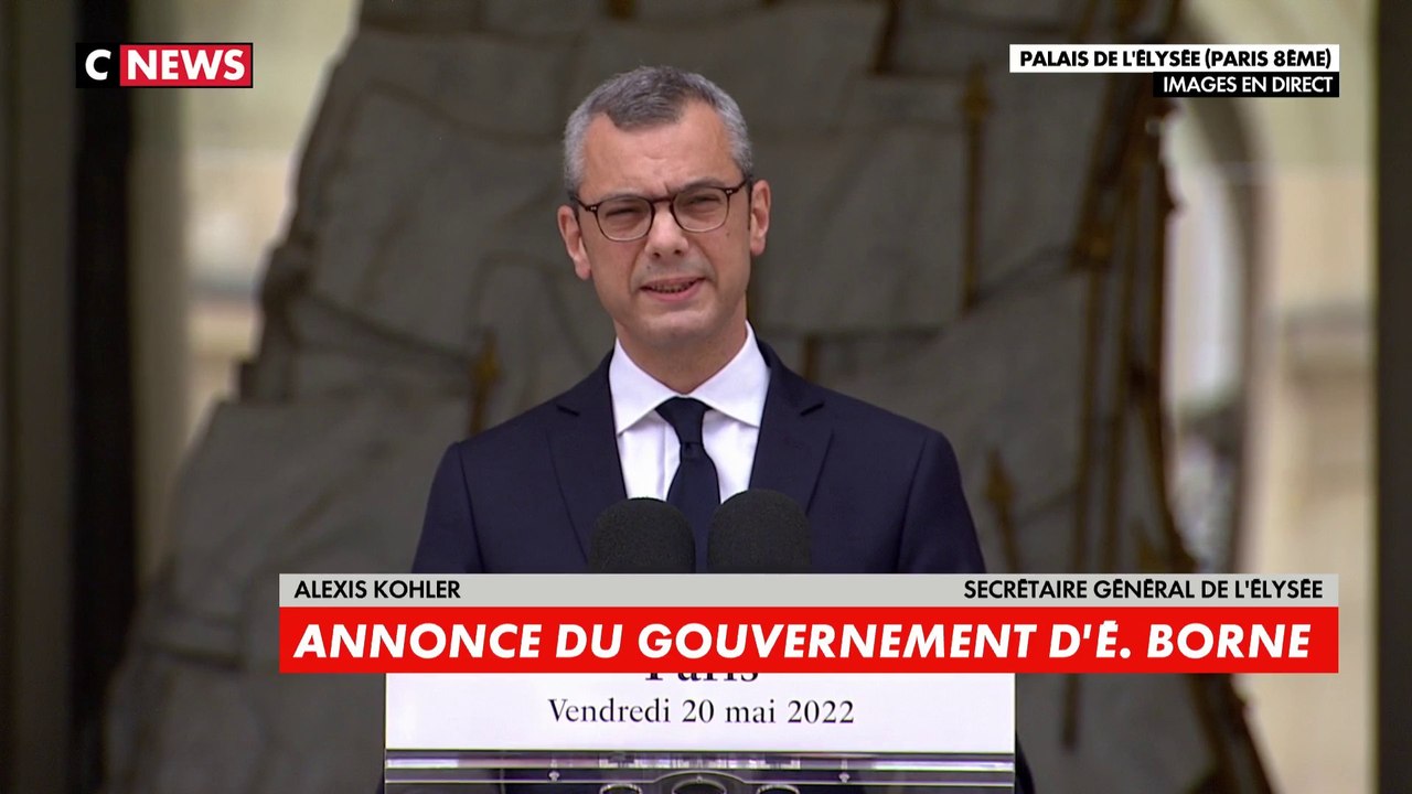 La composition du nouveau gouvernement