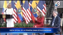 Jill Biden ratificó el compromiso de su país con Ecuador para desarrollar proyectos sociales