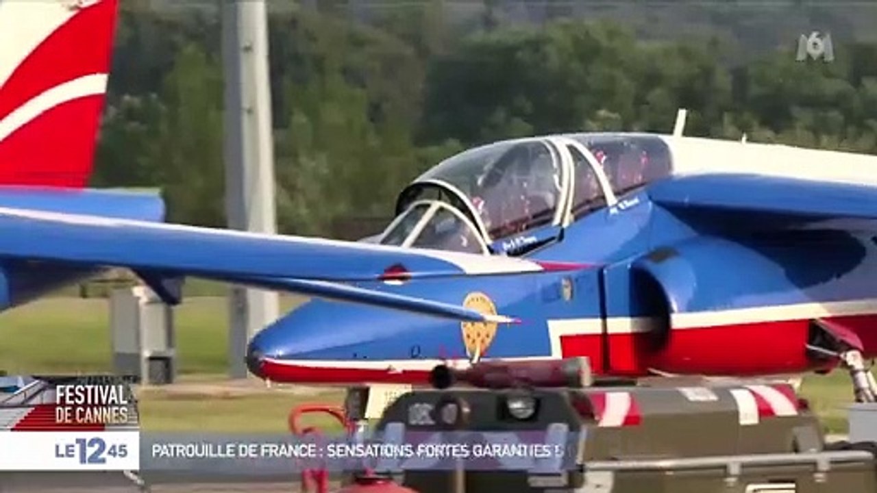Patrouille de France : Nathalie Renoux et M6 prennent place à bord au-dessus de Cannes