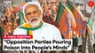 PM Modi Sets 25 Year Target For BJP, Attack Opposition Parties Of Spreading Poison
