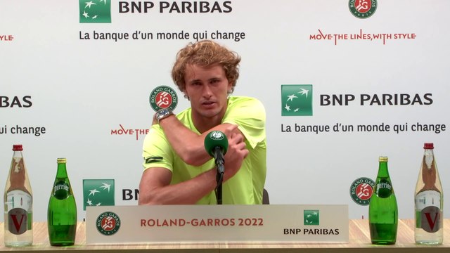 Roland-Garros 2022 - Alexander Zverev : I think the Roland-Garros champion will probably be at the top of the draw