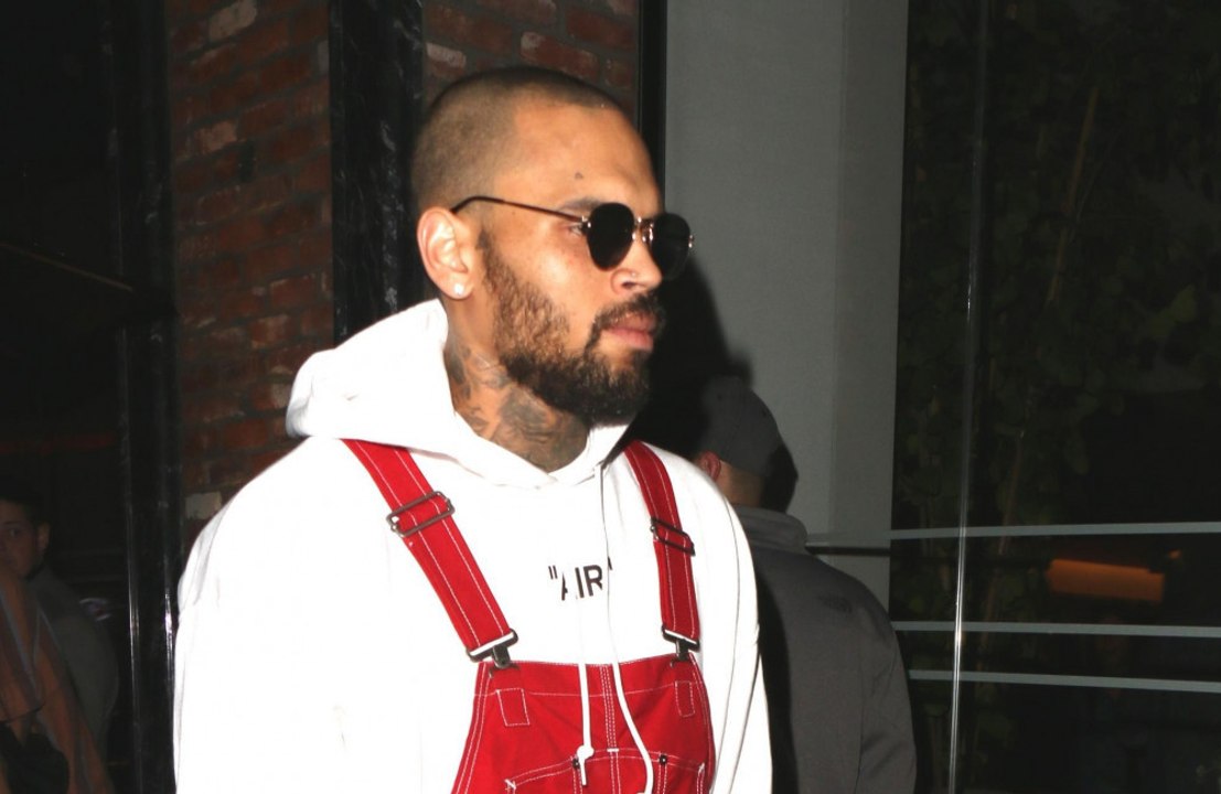 Chris Brown appears to have congratulated Rihanna on giving birth