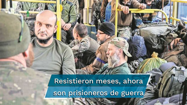 Tropas ucranianas se rinden tras meses de guerra en Mariupol; son declarados prisioneros de guerra