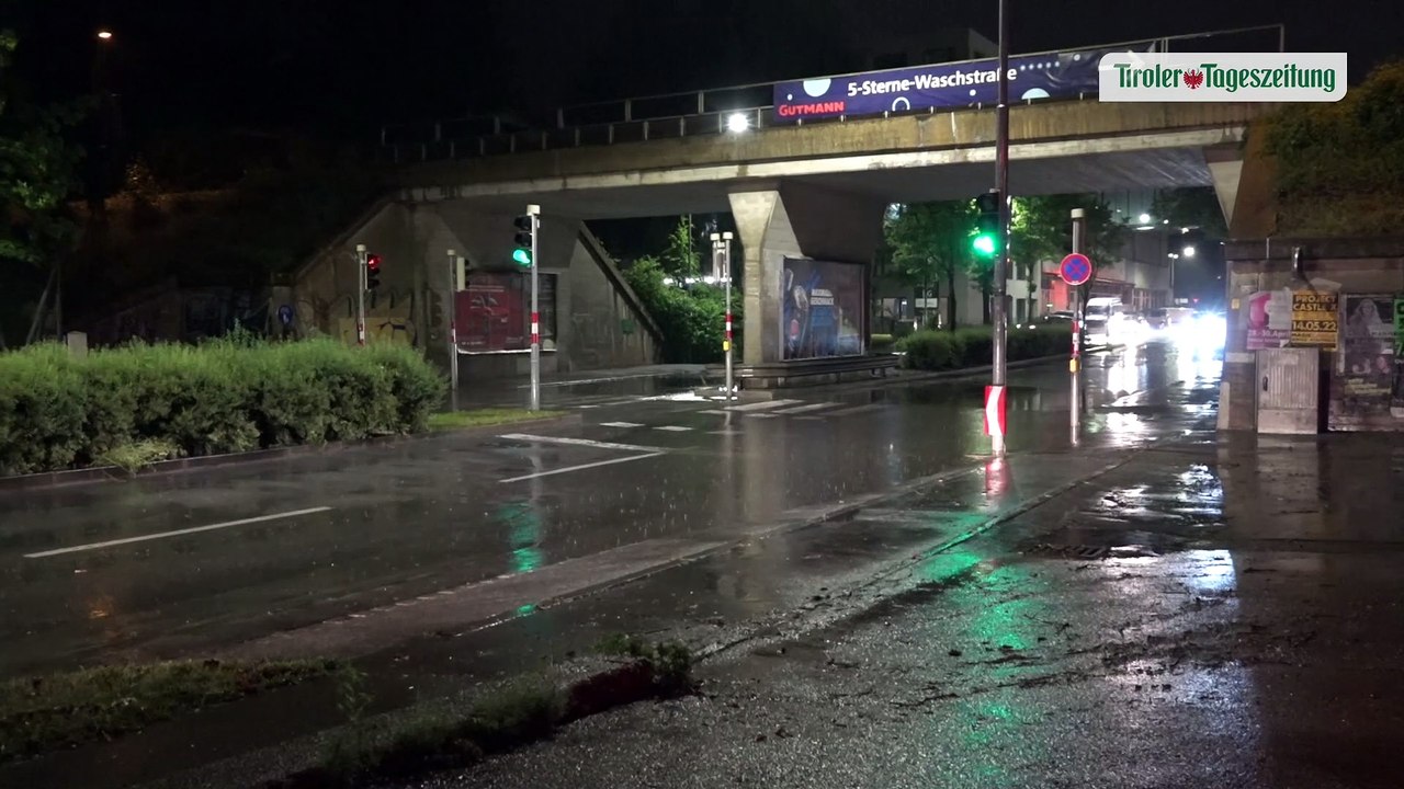 Mehr als 200 Einsätze: Unwetter sorgte in Tirol für Überflutungen, Muren und Waldbrände