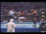 Arn Anderson vs. Johnny B. Badd (Wrestler vs. Boxer)