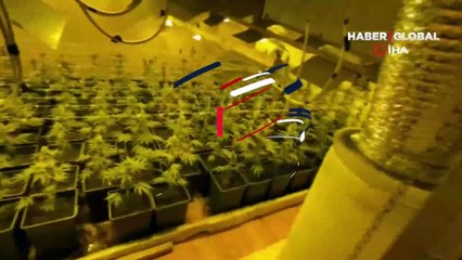 Böbreğini satıp, villada uyuşturucu imalathanesi kurmuş