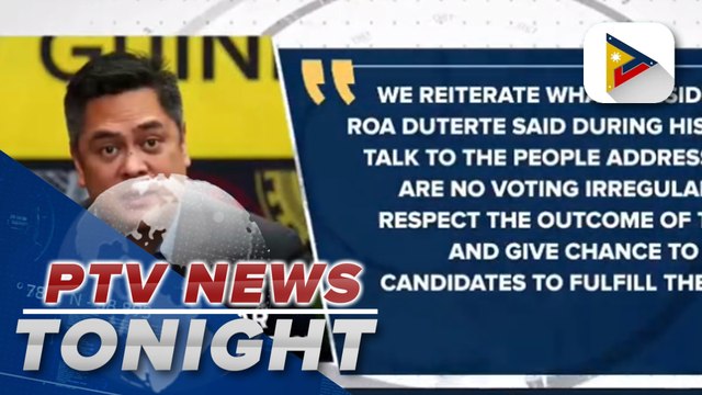 Palace refutes claim of cheating, irregularities in recently held polls